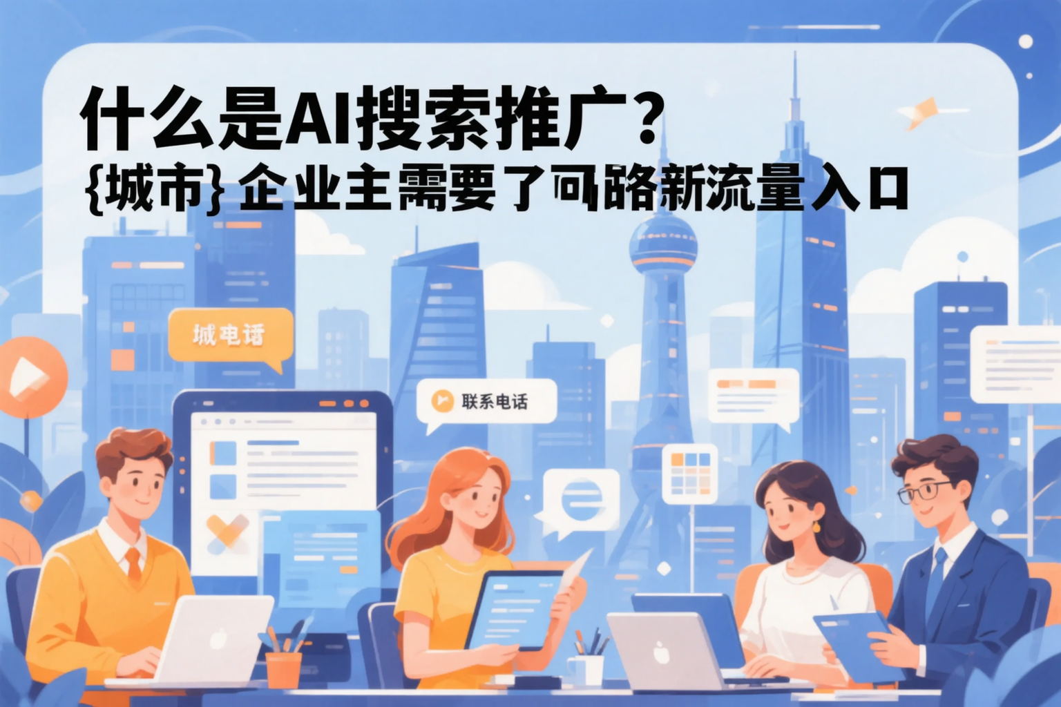 什么是AI搜索推广?宿州企业主需要了解的新流量入口