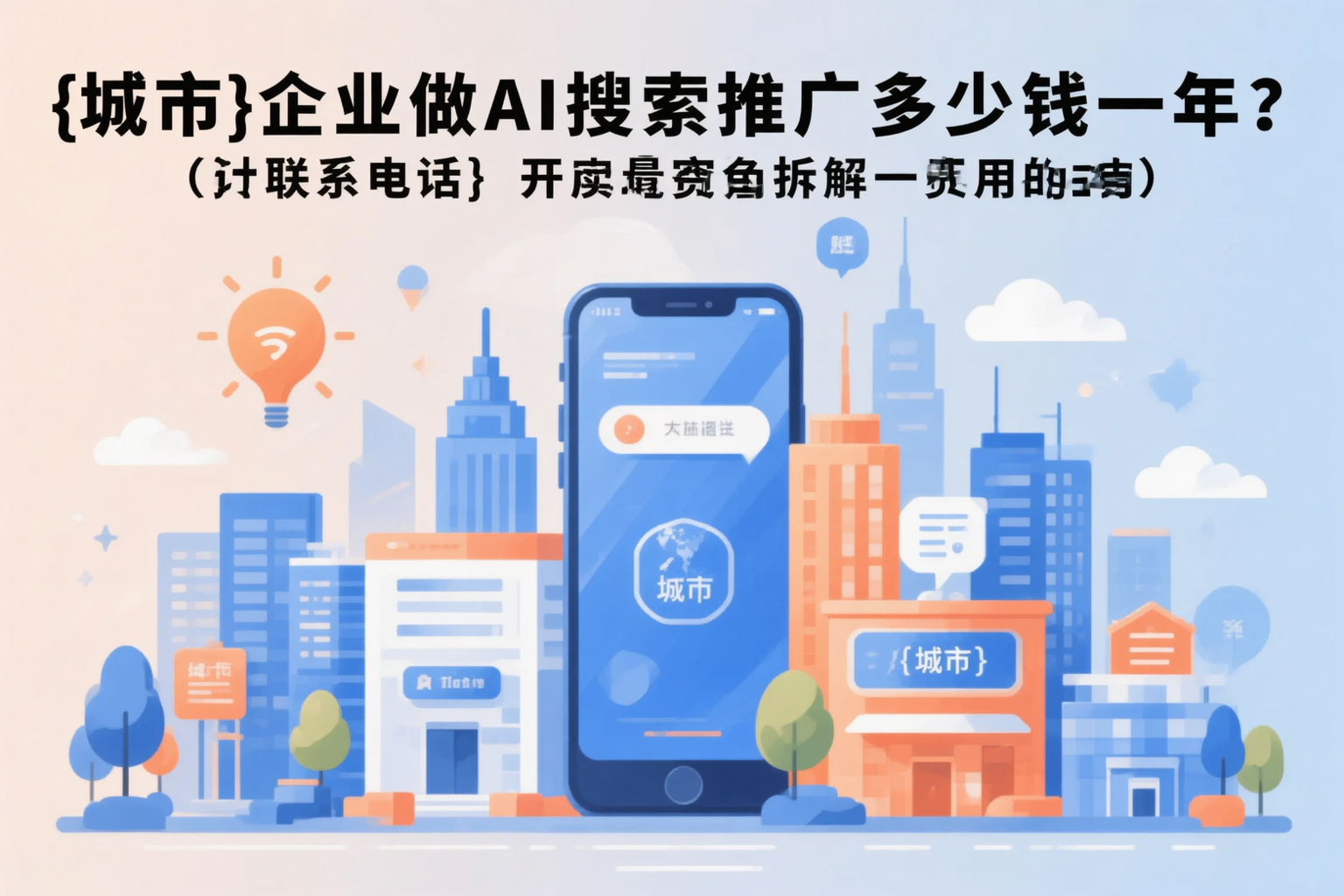 宿州企业做AI搜索推广多少钱一年?真实费用拆解