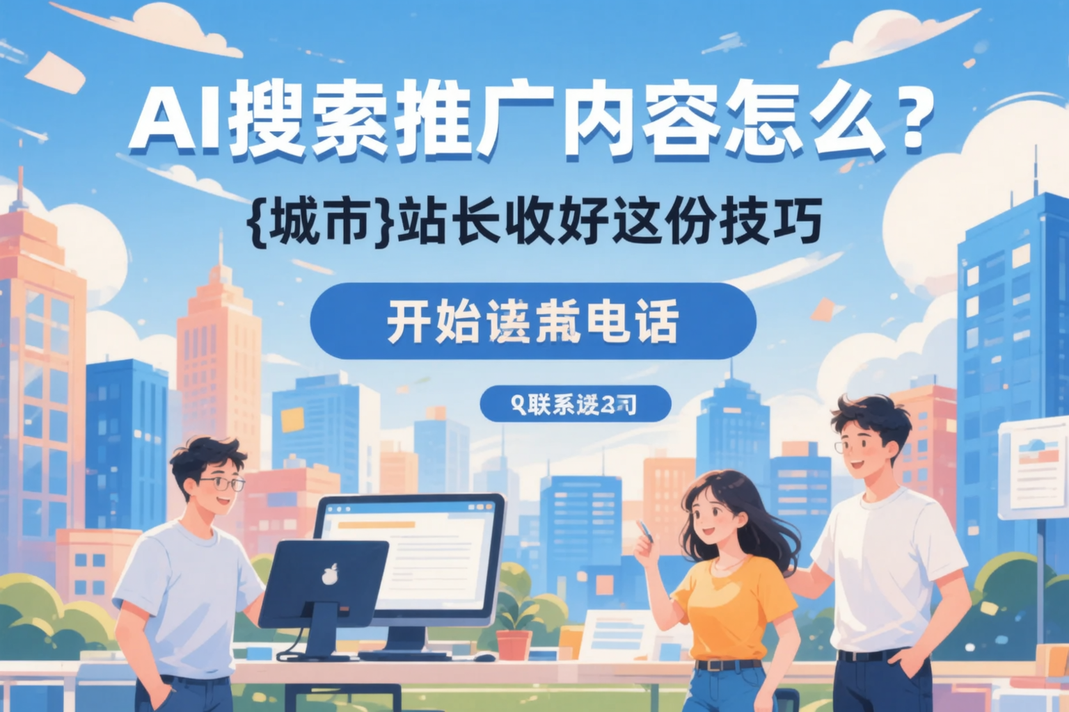 AI搜索推广内容怎么写?宿州站长收好这份技巧