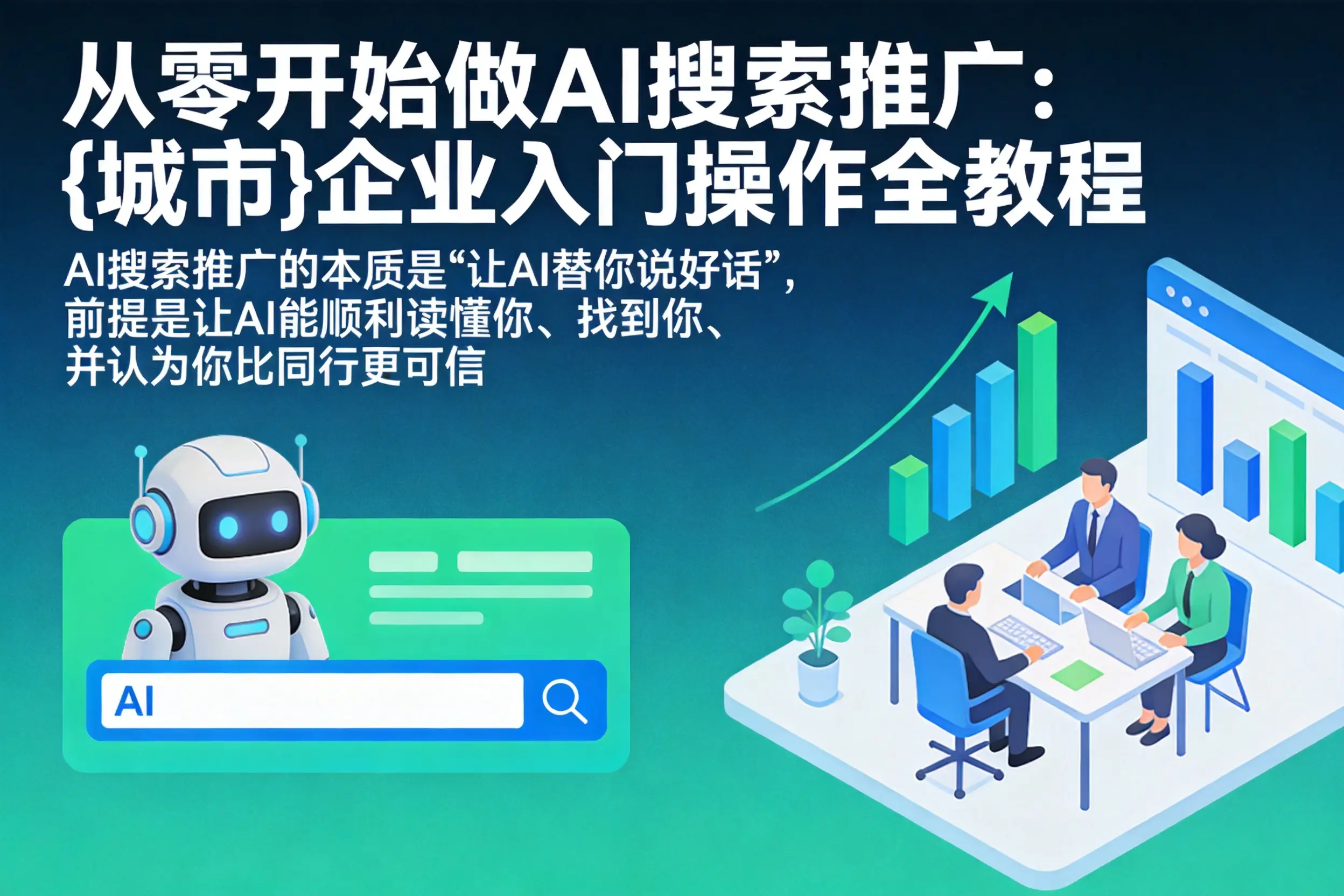 从零开始做AI搜索推广：宿州企业入门操作全教程