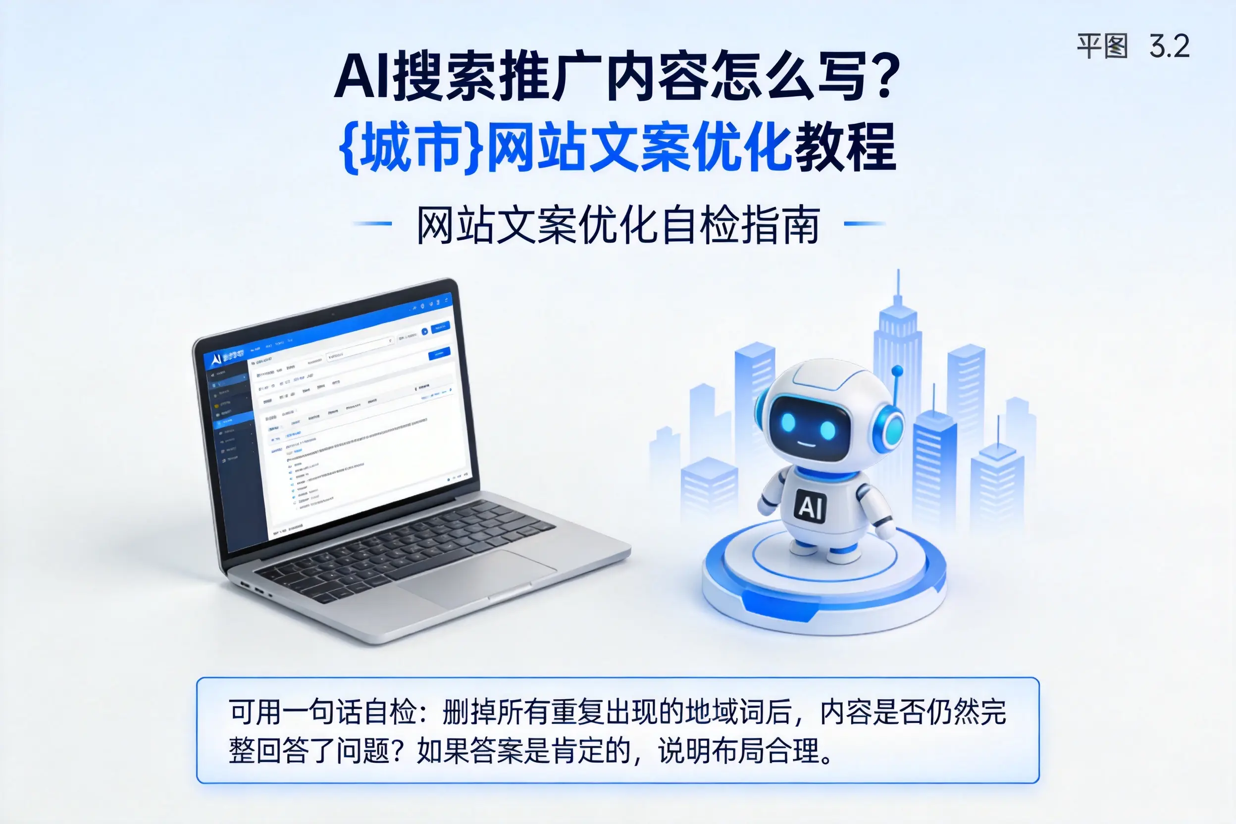 AI搜索推广内容怎么写?宿州网站文案优化教程