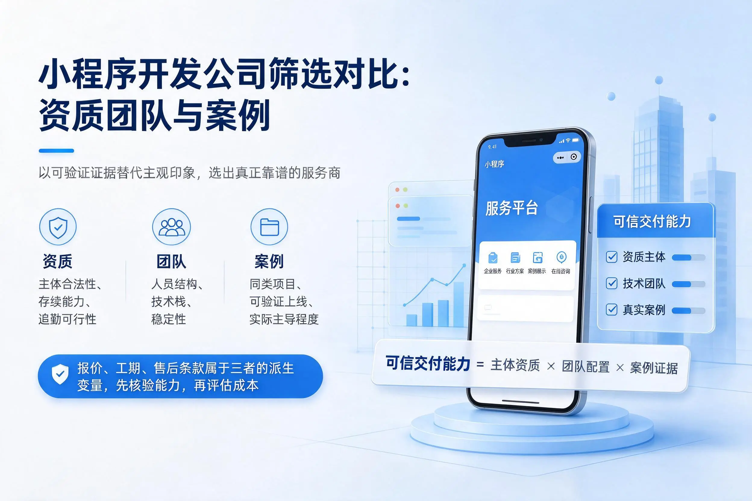 宿州小程序开发公司筛选对比:资质团队与案例